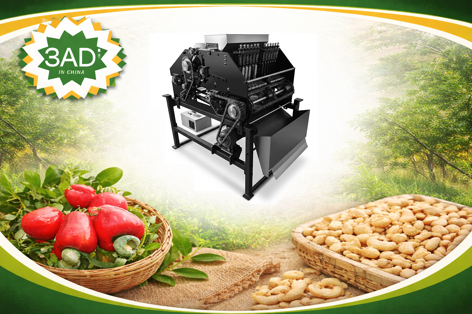Cashew Nut Shelling Machine
